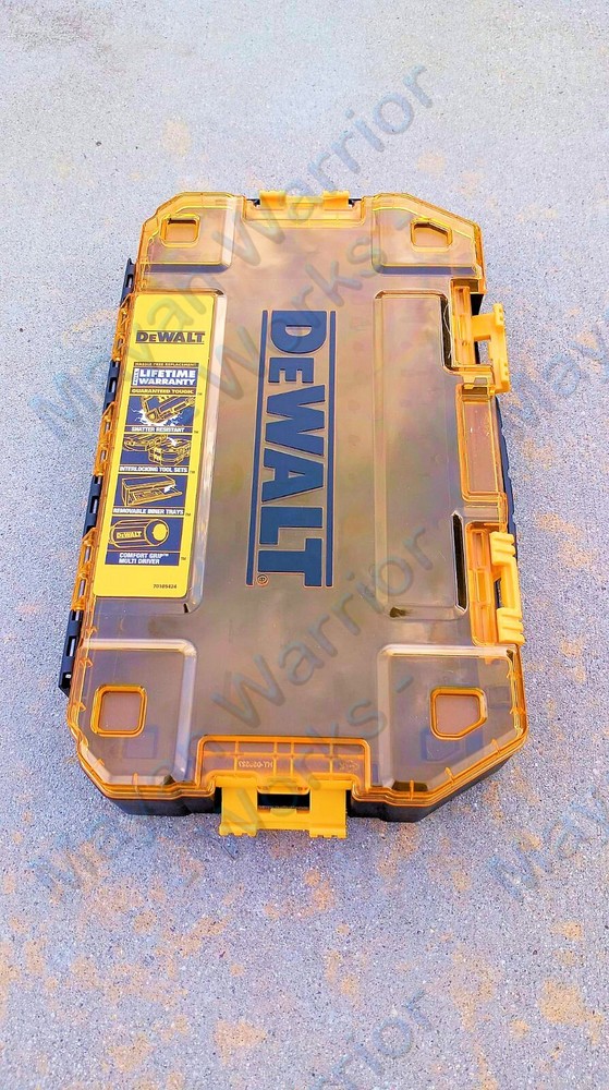 DEWALT Large Tough Case Stackable & interlockable Storage Organizer