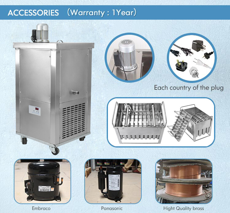 Commercial single mold set popsicle machine,ice pop machine,ice lolly machine