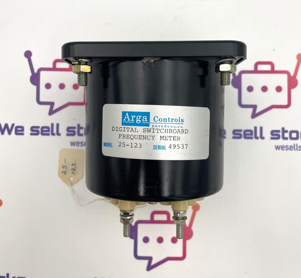 ARGA CONTROLS 25-123 FREQUENCY METER