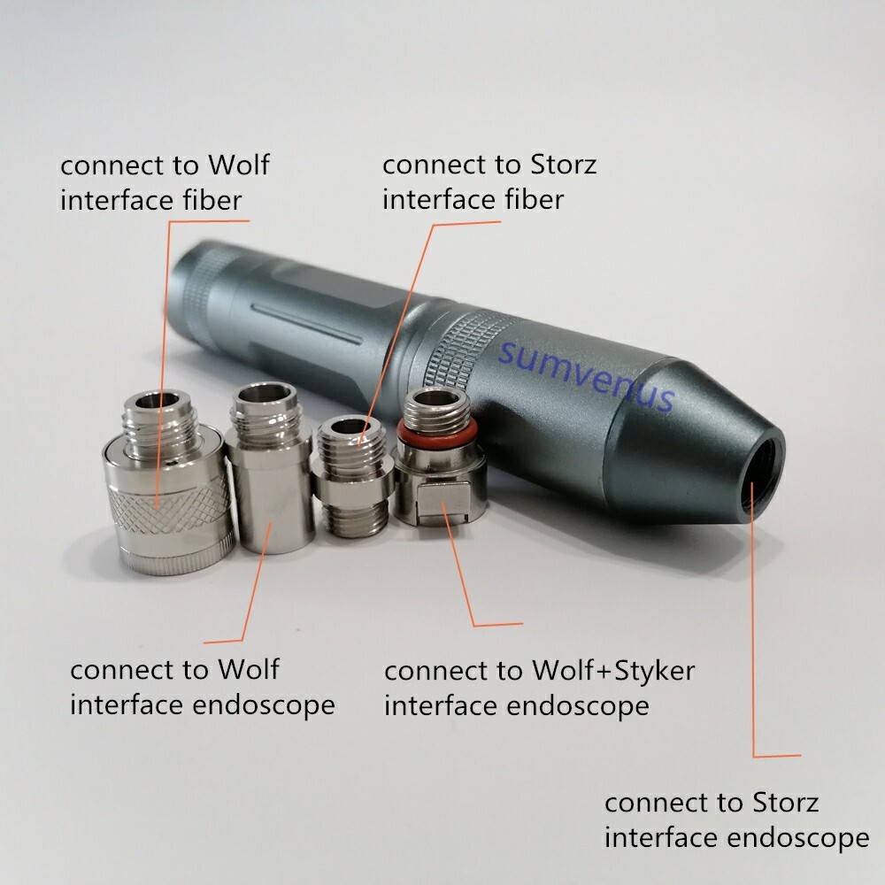 Medical MINI Handheld Fits Wolf Storz Stryker Rigid Endoscope Cold Light Source
