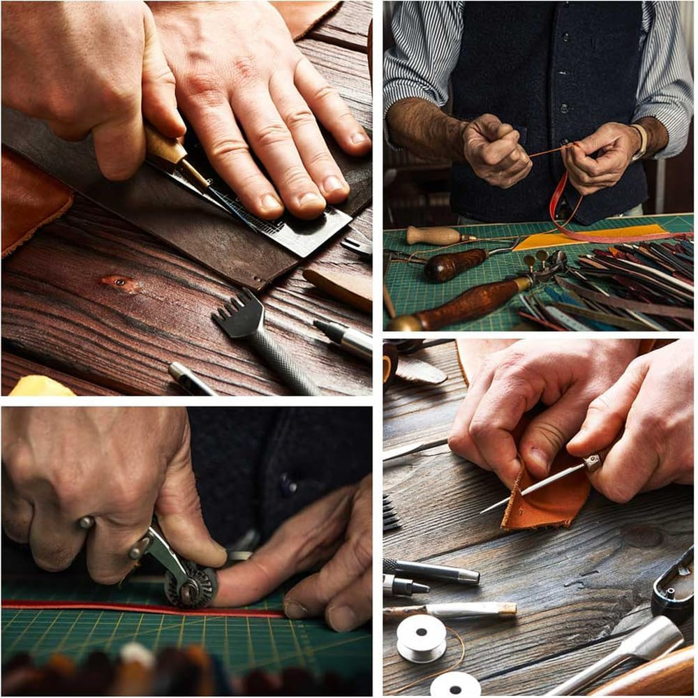 1/2" Wide Double-Sided Leather Cord 79" Flat Lychee Grain Leather Strips Strings