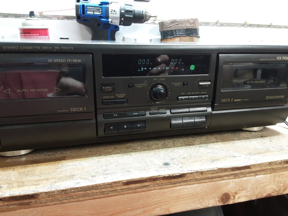 Technics RS-TR355 - Parts/Repair - Won't Open