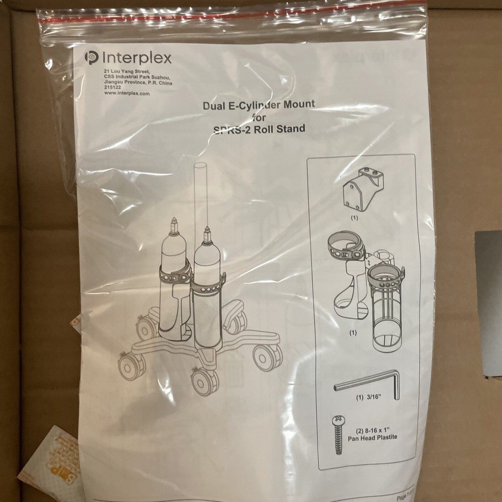 Philips E-Cylinder Mount Holder Kit for SPRS-2 Roll Stand