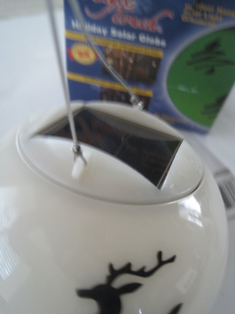 Magic Touch Holiday Solar Globe GUC