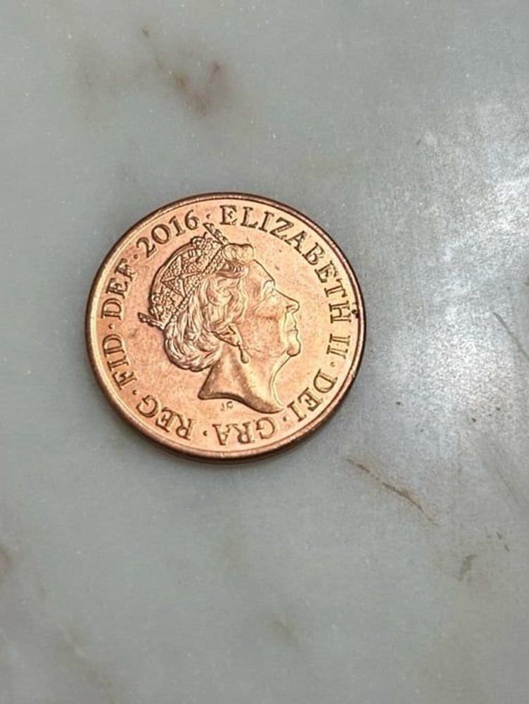 2016 2 PENCE COIN