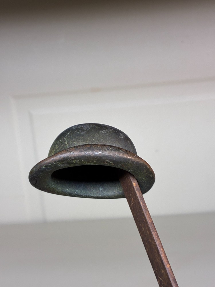 Vintage Bowler Hat Coat Hook Design Entryway Storage Hardware