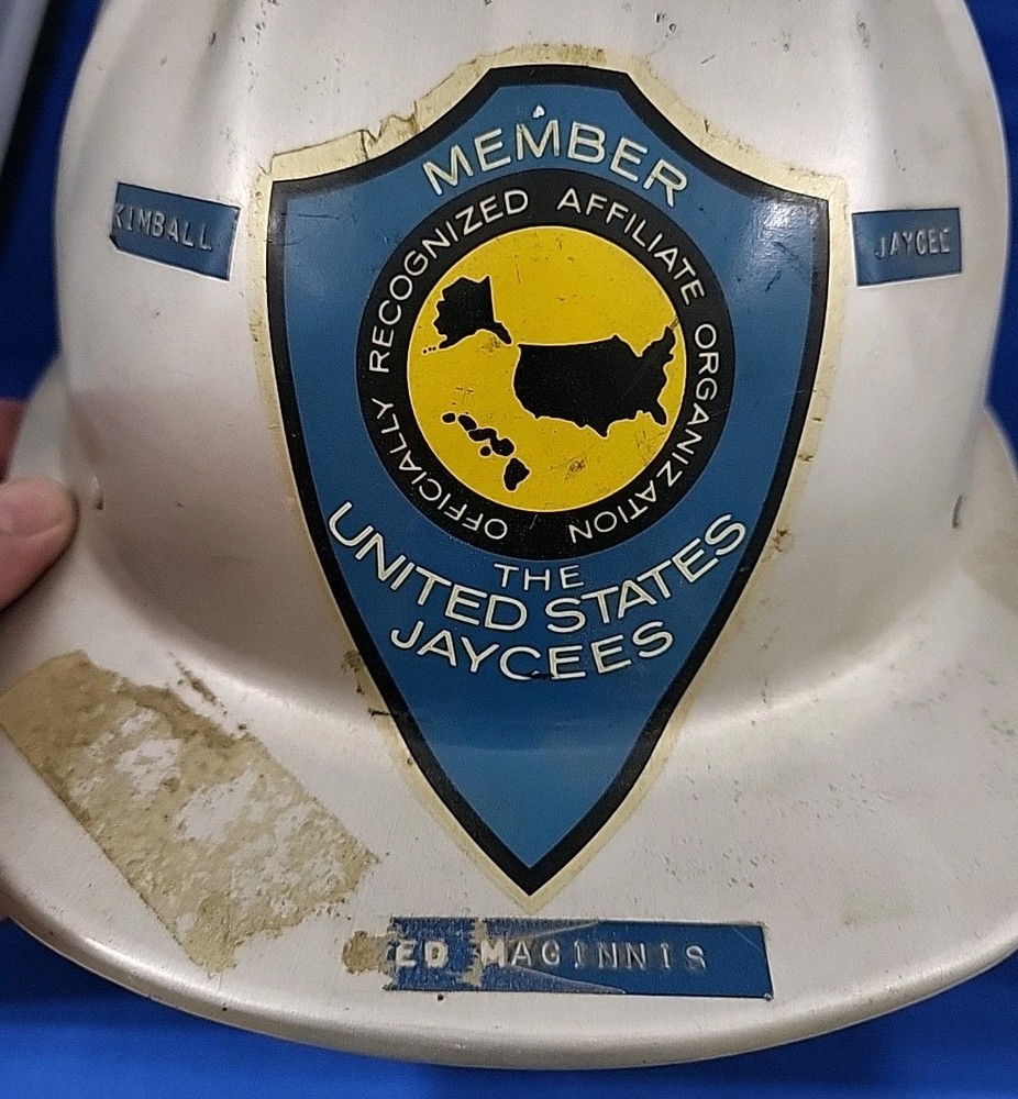 Mc Donald Hard Hat 1960's Jaycees