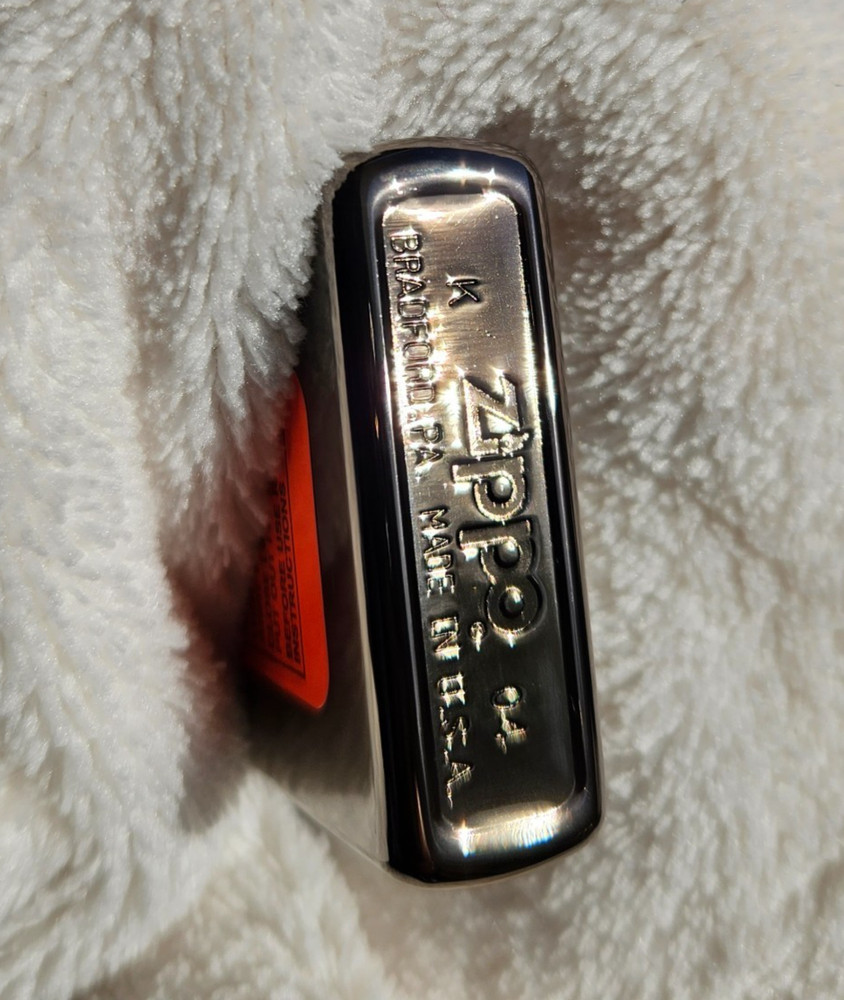 Zippo Lighter 2004 Choice Collection: Zebra Jamboree, New In Box, Sharp Looking!