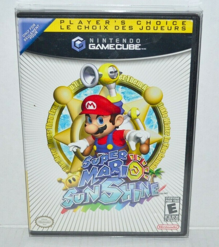 10 Clear Plastic Game Protective Cases Sleeves Display Box For Nintendo GameCube