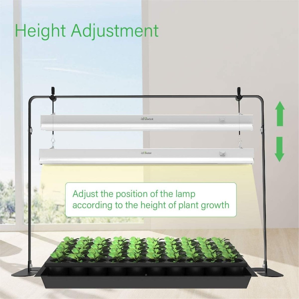 2ft Grow Light for Seed Starting,LED Lamp Indoor White