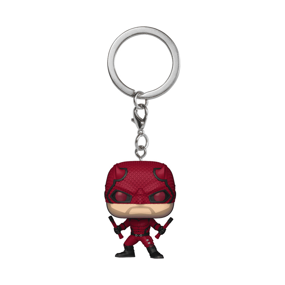 Funko POP! Marvel Pop! Keychain Daredevil (Born Again) Keychain!