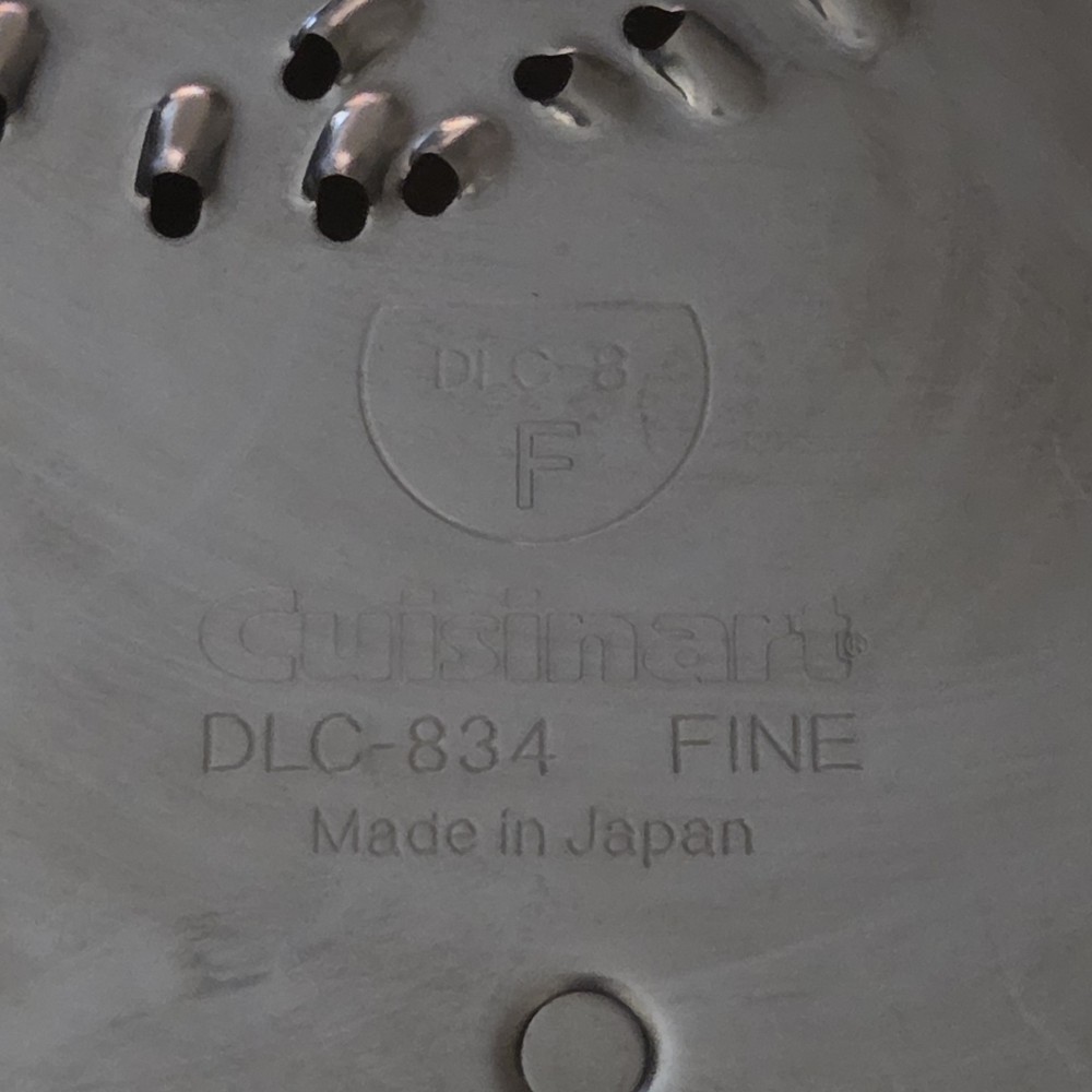 Cuisinart Food Processor Disc Holder Rack & Slicing Shredding Discs Blades