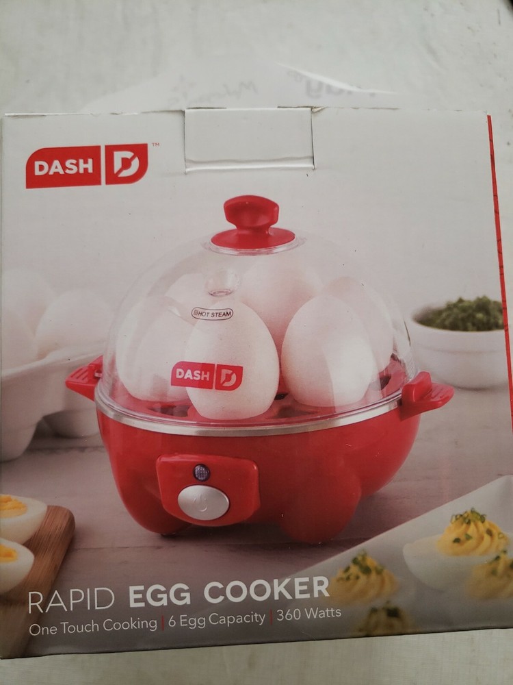Dash Rapid Egg Cooker: 6 Egg Capacity Electric Egg Cooker for Hard Boiled Eggs