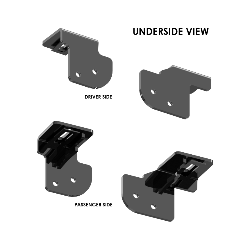 PullRite 2762 Bolt-On Fifth Wheel Hitch Mount Kit