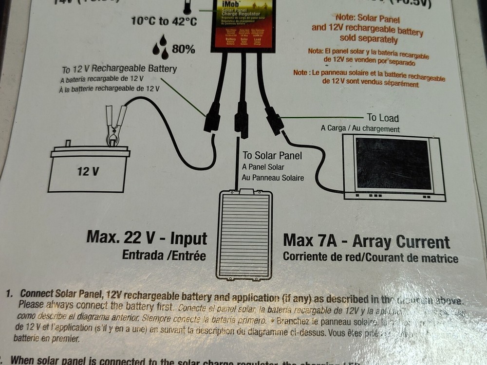 Noco iMob Solar Panel Charge Regulator