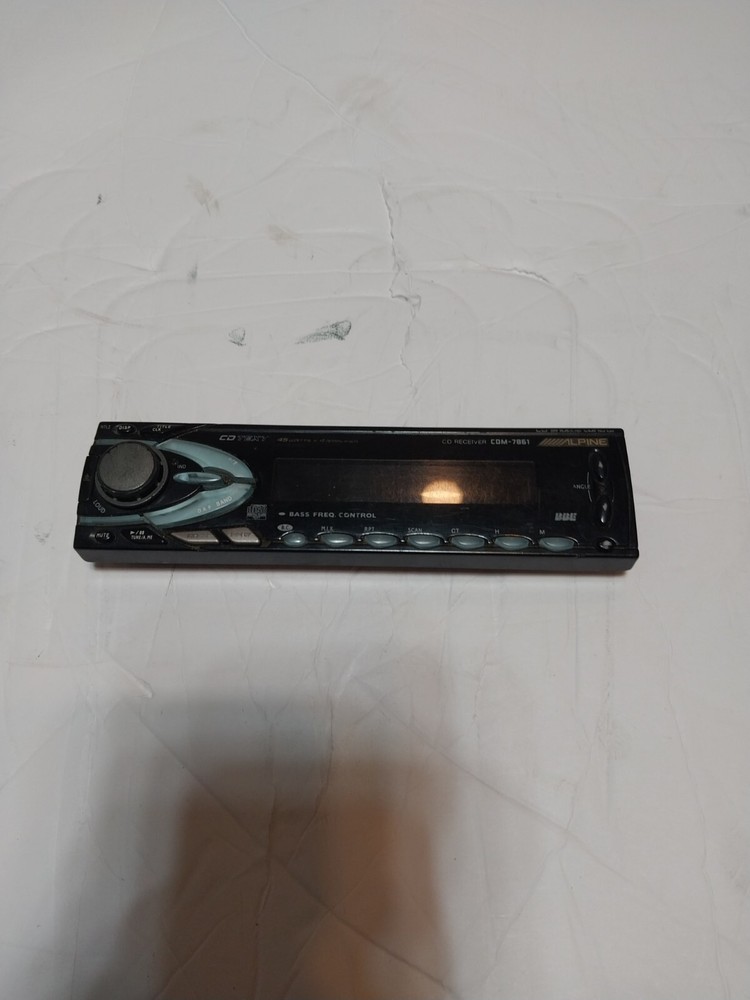Alpine CDM-7861 Faceplate-Only for motorized front panel