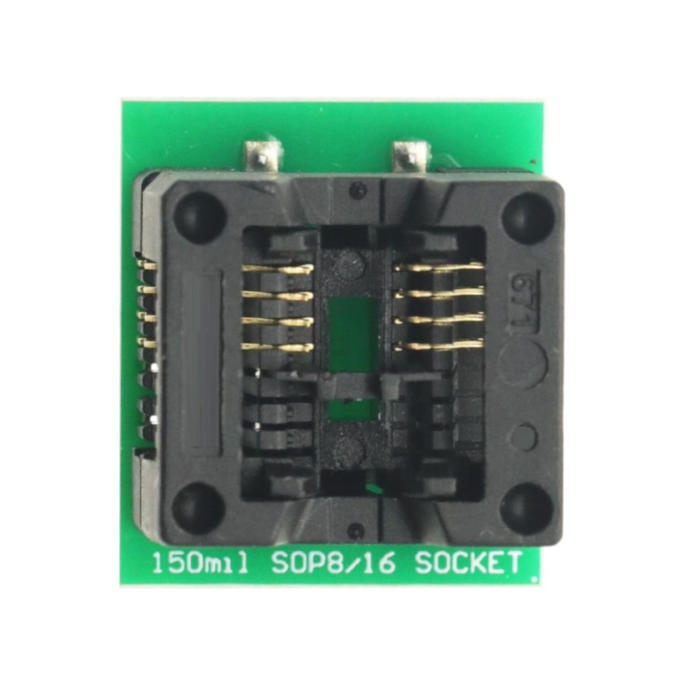 2 Pcs SOIC8 SOP8 to DIP8 Socket Converter Module Programmer Output Power...