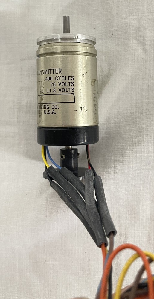 Synchro Transmitter, 4123-10, John Oster, double ended shaft