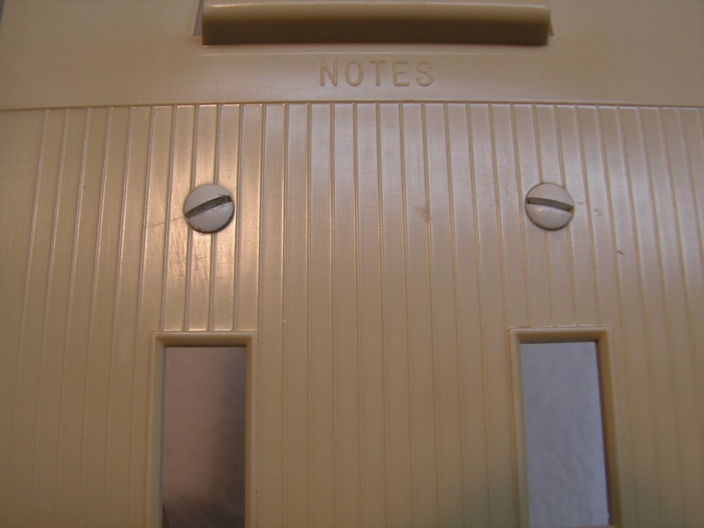 Vintage Remembrance Brown/Biglow light switch plate cover with NOTE & KEY Holder