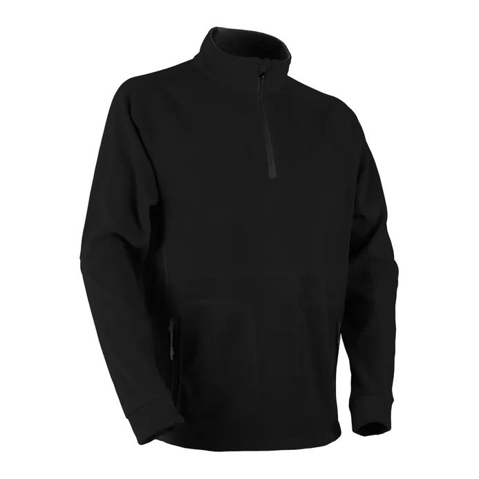 New Sun Mountain Golf Tech Fleece Pullover Black S