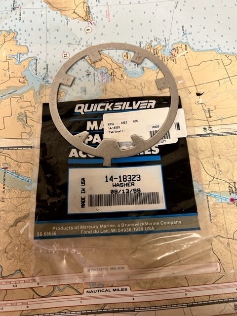 Quicksilver #14-18323 Tab Washer.