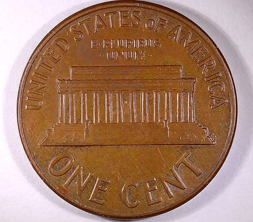 1964 D Lincoln Cent Woodgrain