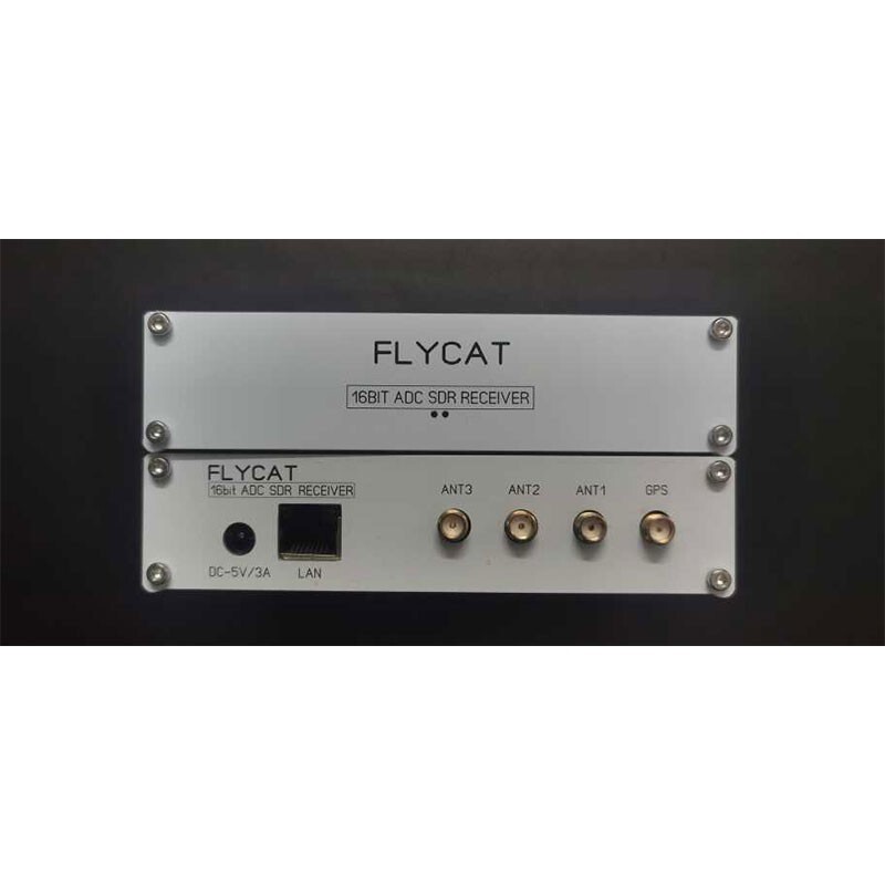 FLYCAT 16Bits ADC SDR Receiver Network Sharing Wireless Shortwave DC-5V/3A