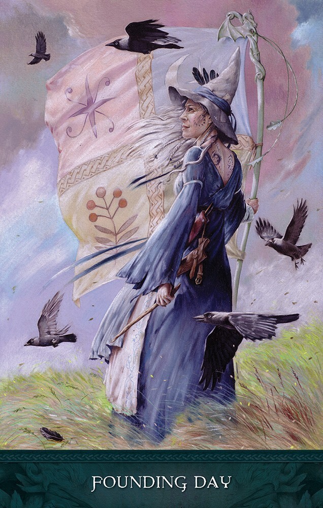 Raven's Wand Oracle Tarot Deck by Steven Hutton 44 cards + Guidebook ~ Authentic