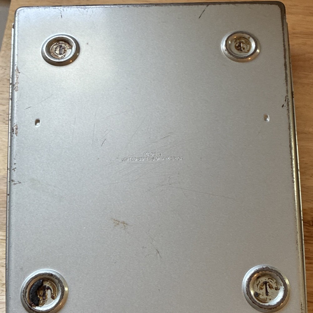 VINTAGE BORG BATHROOM SCALE BLACK ACCURATE READING
