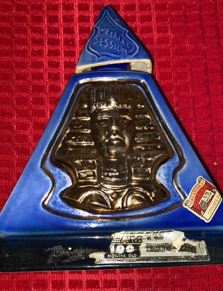 Jim Beam collector bottles set 