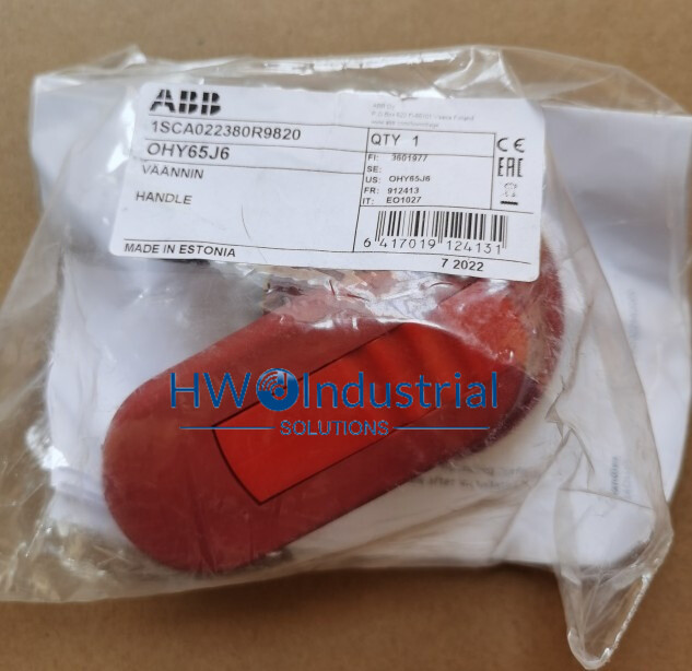 1PC New OHY65J6 Yellow ABB Isolation Switch Load Switch Operating Handle