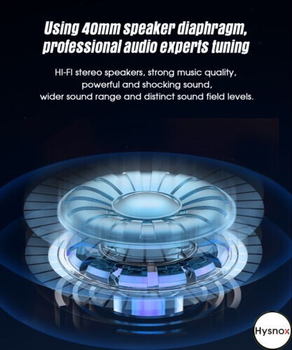 Hysnox HY-1001-05 Single-Pack Bluetooth Helmet Intercom (2-Riders)