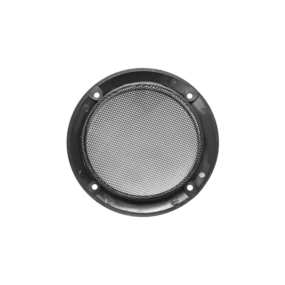 4Pcs 3" Speaker Grill Speaker Mesh Decorative Circle Woofer Guard Black