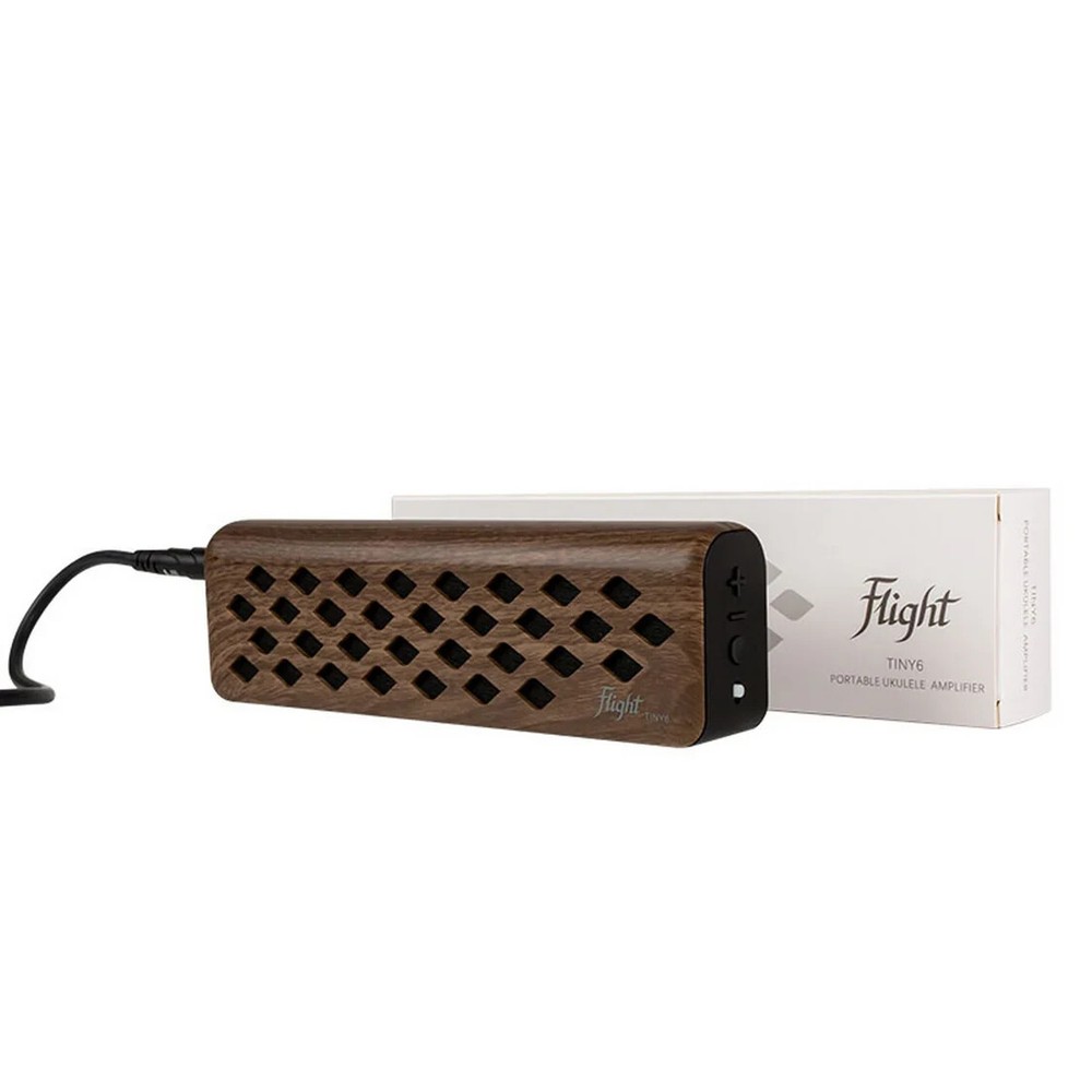 Flight Tiny6 Portable Walnut Mini Amplifier, Walnut