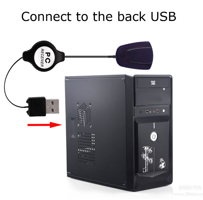 Easy to use Universal computer remote control Media Center Controller wireless