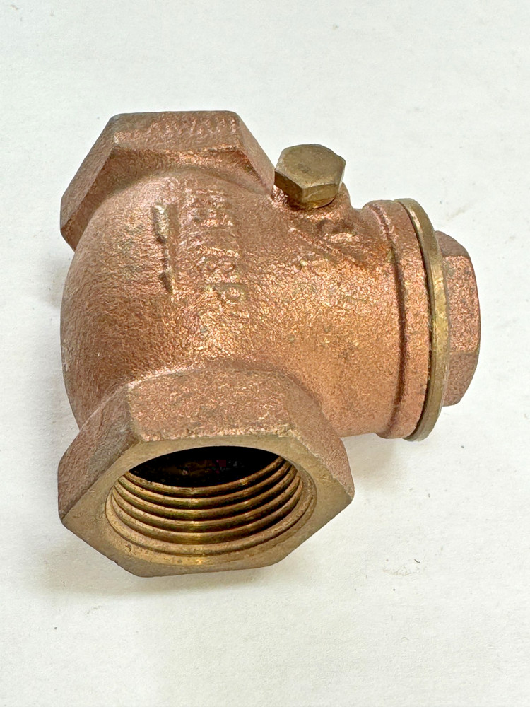 Bronze Swing Check Valve 3/4" Class 125 NPT Thread Ends