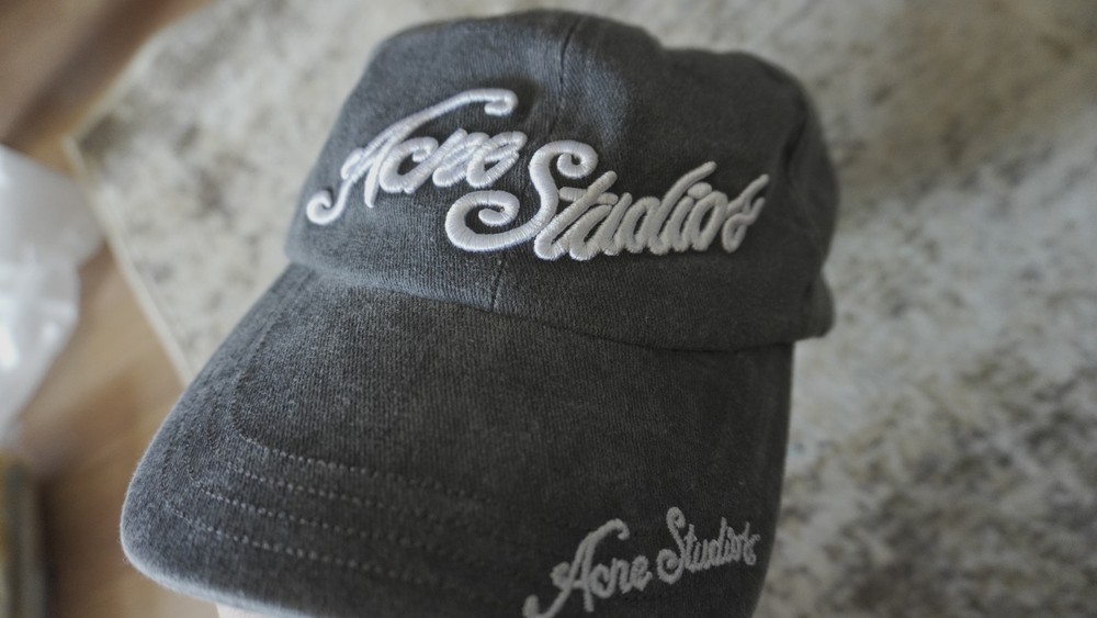 Acne Studios - Logo cap - Black