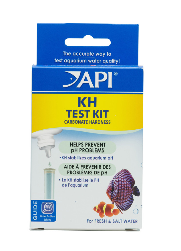 API Carbonate Hardness Test Kit FW/SW monitors KH, prevents pH problems