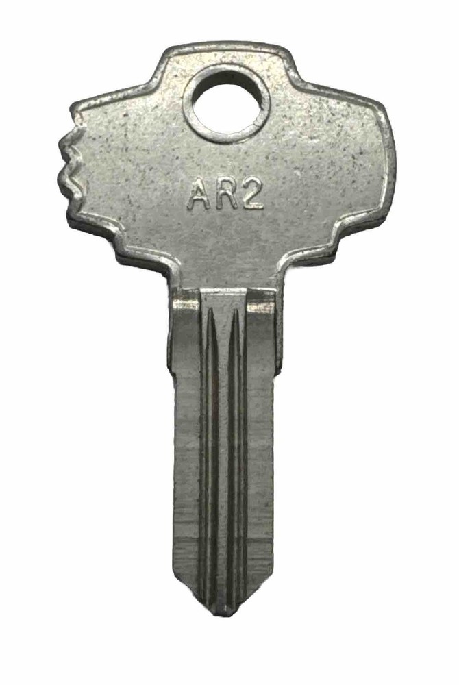 AR2 Uncut Key Blank - Silver