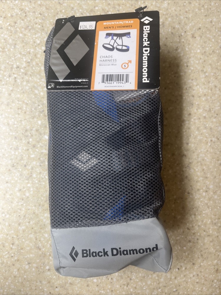 Black Diamond Chaos Harness - Men’s Small