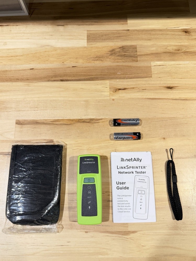 NETALLY LINKSPRINTER 300 NETWORK TESTER (NEW SEALED) SHIPS FAST