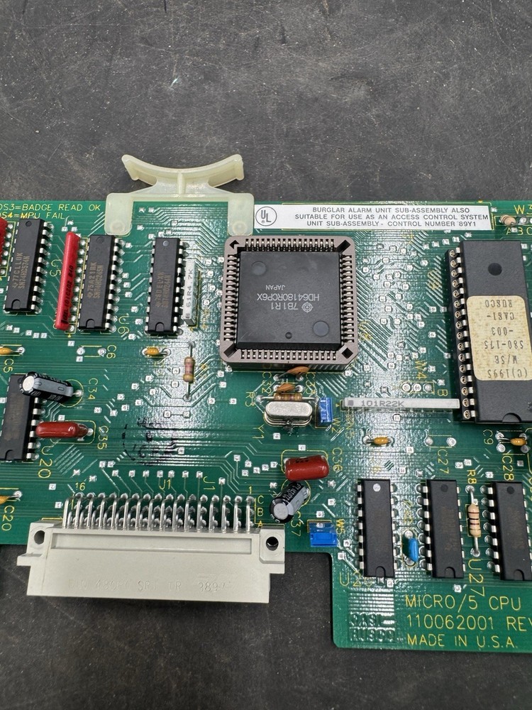 GE Security / Casi Rusco 110062001 Micro/5 CPU Board