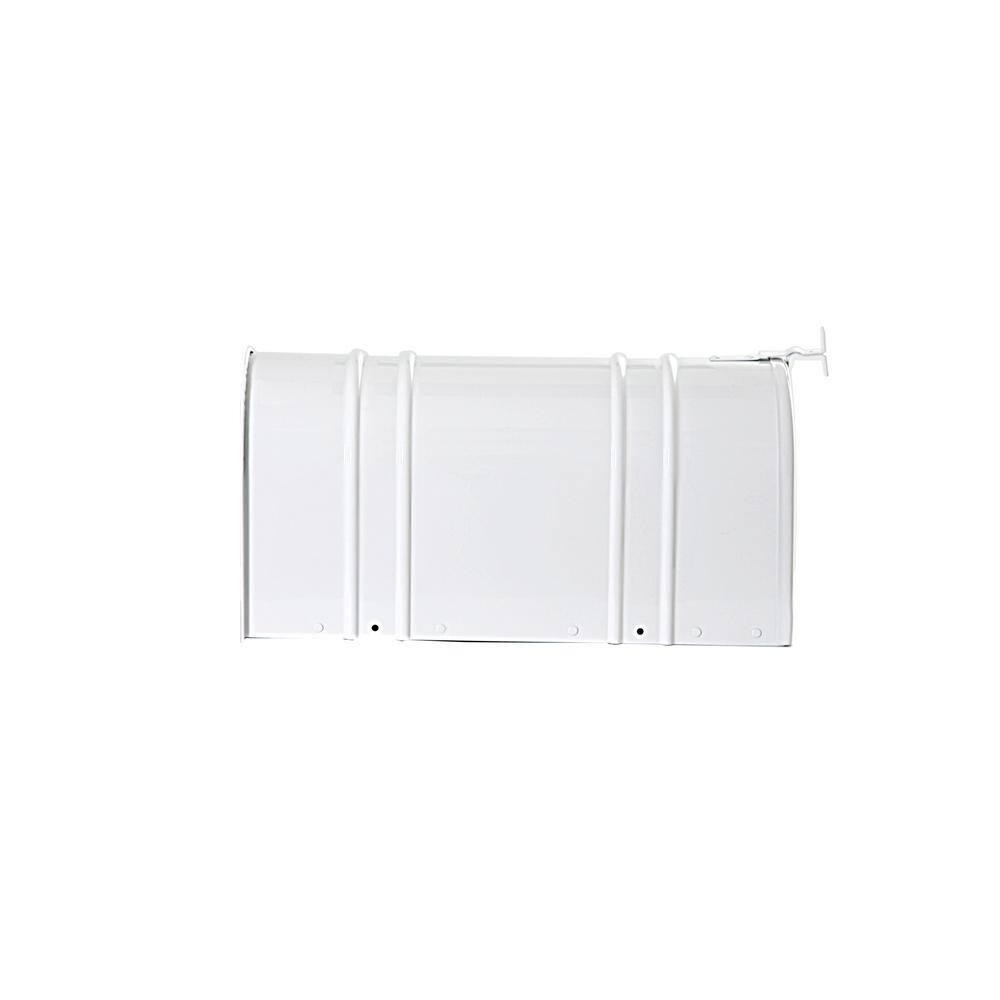 Postal Pro Carlton Post Mount T2 Mailbox, White