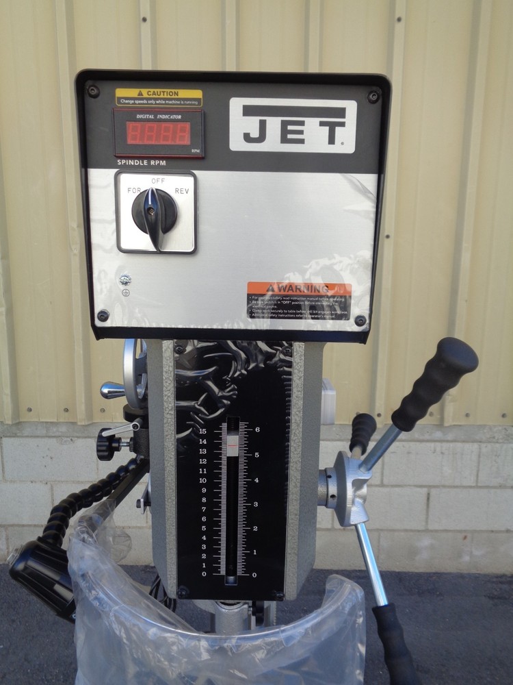 JET Tools JDP-20VS-1 Floor Drill Press Variable Speed 300–2000 RPM 2HP