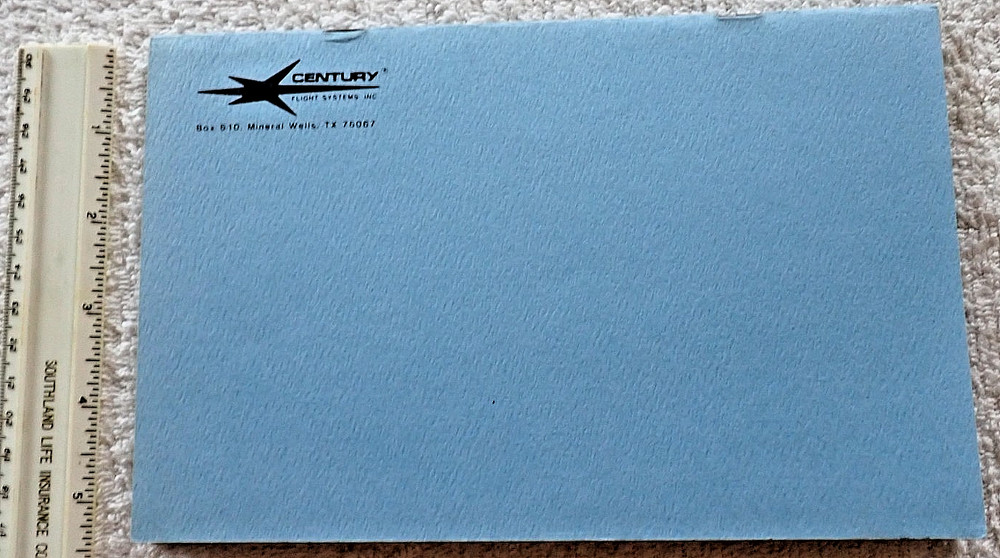Century Autopilot Flight Systems Nav Data Selector July 1988 Installation Manual