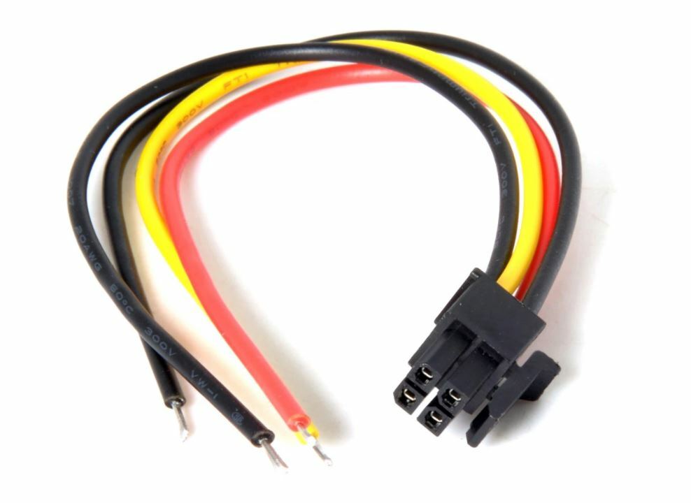 4-Pin Mini Speaker High Level Input Plug SOUNDSTREAM MR RN Series Amplifiers