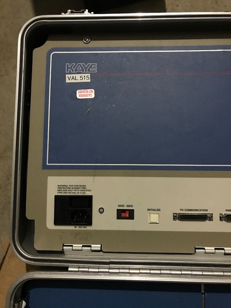 KAYE PORTABLE BRIEFCASE VALIDATOR THERMAL VALIDATOR X1310 Val515