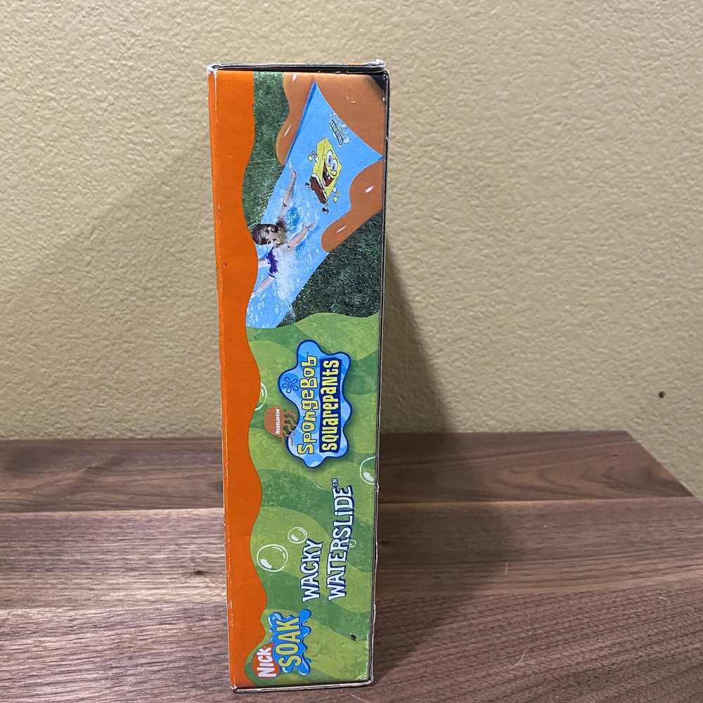 Spongebob Squarepants Wacky Waterslide 16 ft New