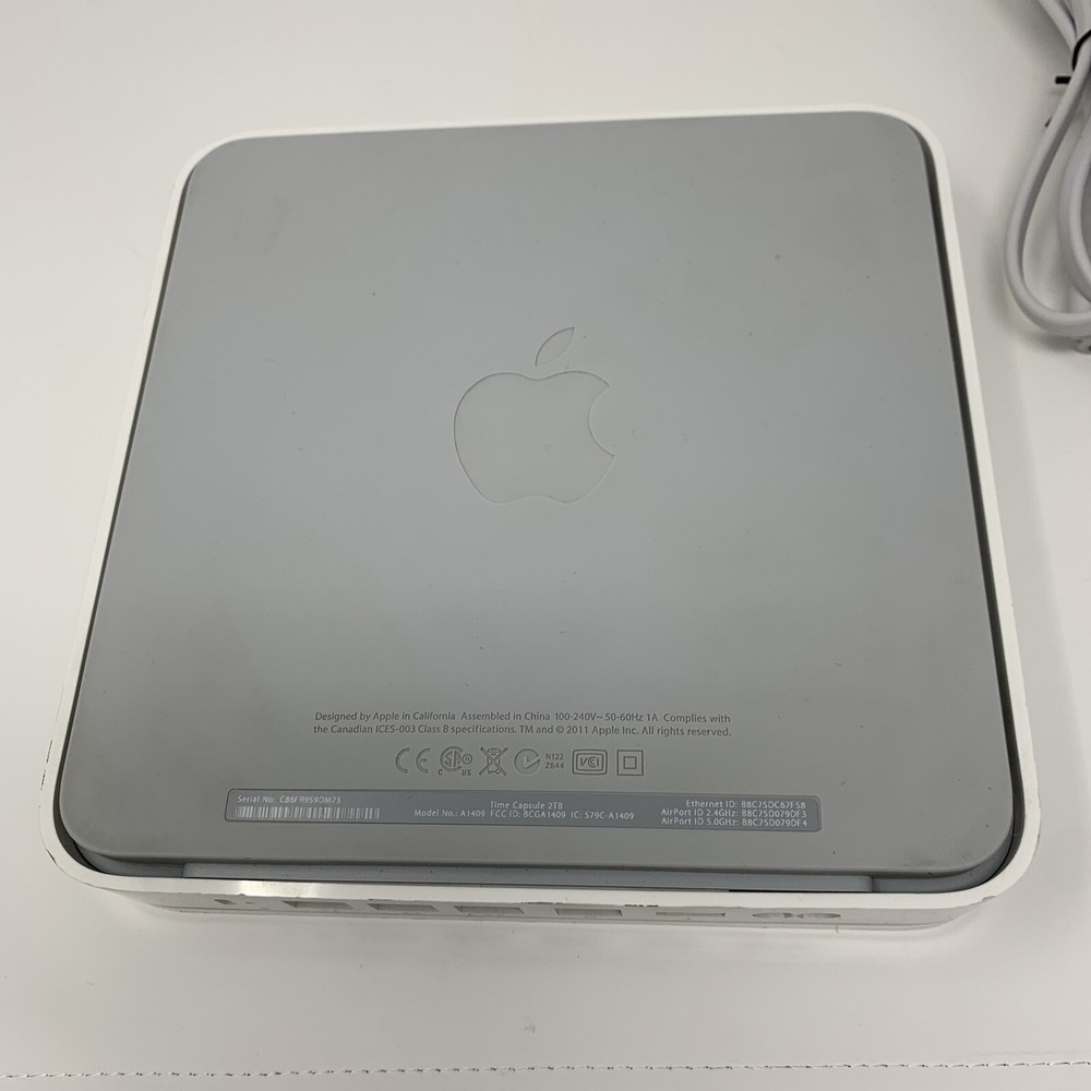 apple time capsule 2tb a1409 2 TB network storage drive
