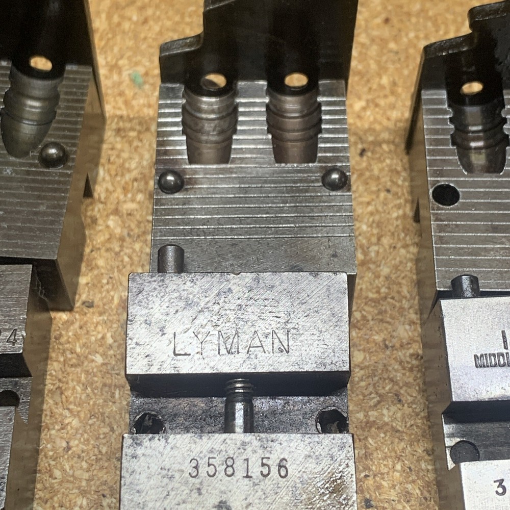 Lyman 2 cavity bullet molds